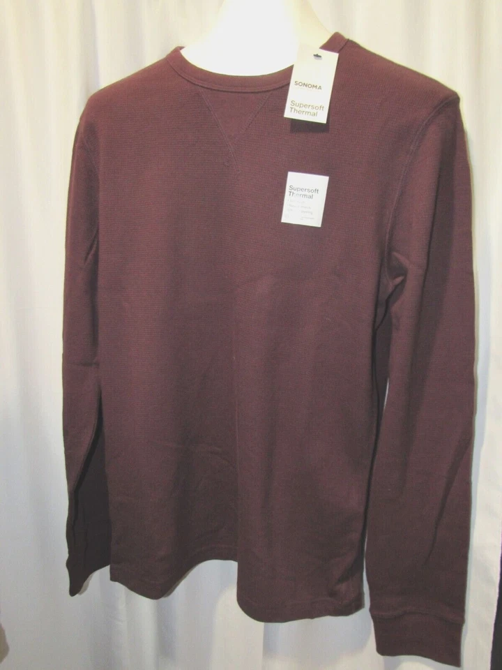Nueva Camisa Térmica Sonoma Unisex Súper Suave, Tu Elige Ciruela o Azul, Tallas Varias Foto 2 de 4