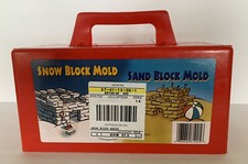 Flexible Flyer Snow Fort Building Block, Sand Castle Mold, Beach Toy Brick Form