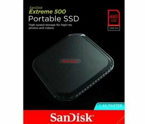 Brand new in Sealed - SanDisk Extreme 500 Portable SSD 480GB SDSSDEXT-480G-G25 - Image 4 of 4