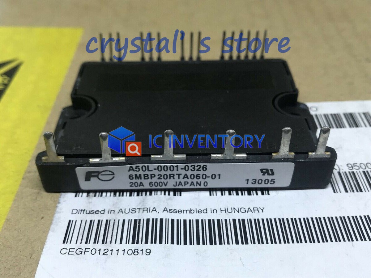 Modulo IGBT Fuji 6MBP20RTA060-01 Nuovo - 1 Pezzo, Per