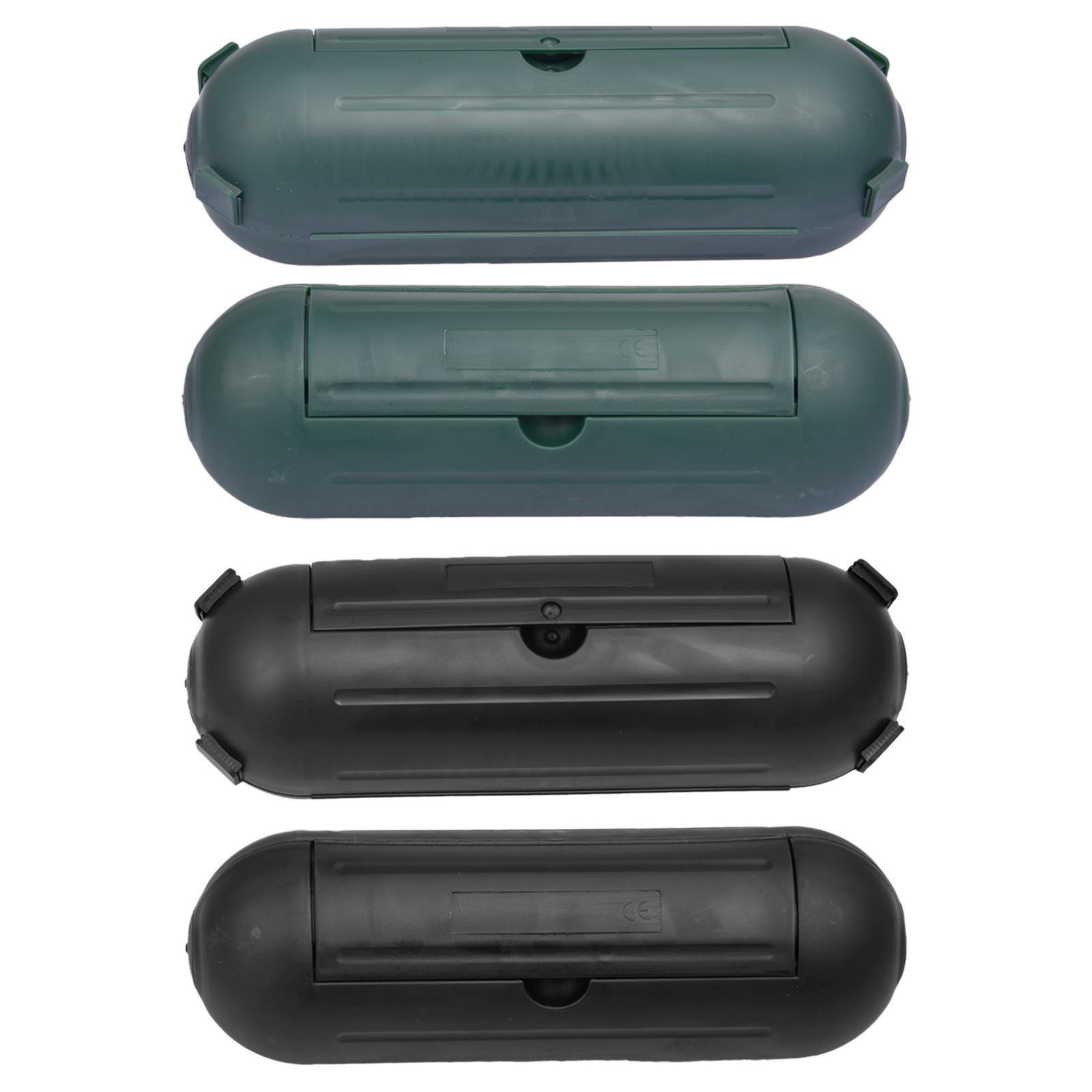 Outdoor Extension Cord Cover Black Waterproof Plug Connector Safety Seal-image