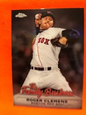 ROGER CLEMENS 2019 TOPPS CHROME UPDATE THE FAMILY BUSINESS # FBC-6 RED SOX 🔥