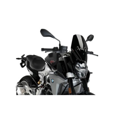 WINDSHIELD NO ORIGINAL BRACKETS PUIG FOR BMW F 900 R 2020 > 2023 BLACK