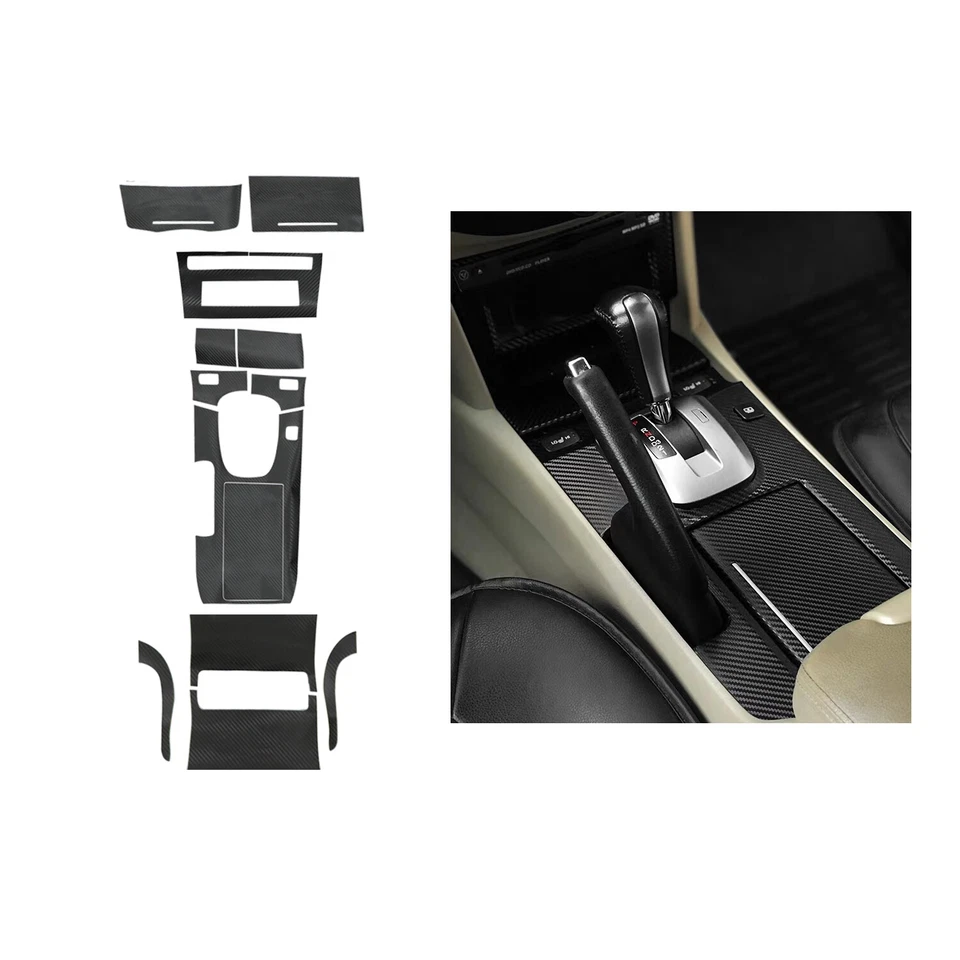 Carbon Fiber Style Decor Interior Kit Cover Trim 29PC For Honda Accord 2008-2012 Foto 2 de 4