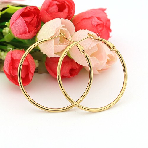 3-Pair Silver Stainless Steel Huggie Hoop Earrings Set – Cartilage/Clip-On – Nickel-Free