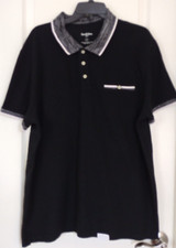 Men's Goodfellow  Co. Polo Shirt Size XXL Standard Fit Buttons one pocket Slits