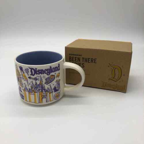 New Starbucks Disneyland Park Been There Series Pin Drop Disney Coffee Mug - Picture 1 of 11