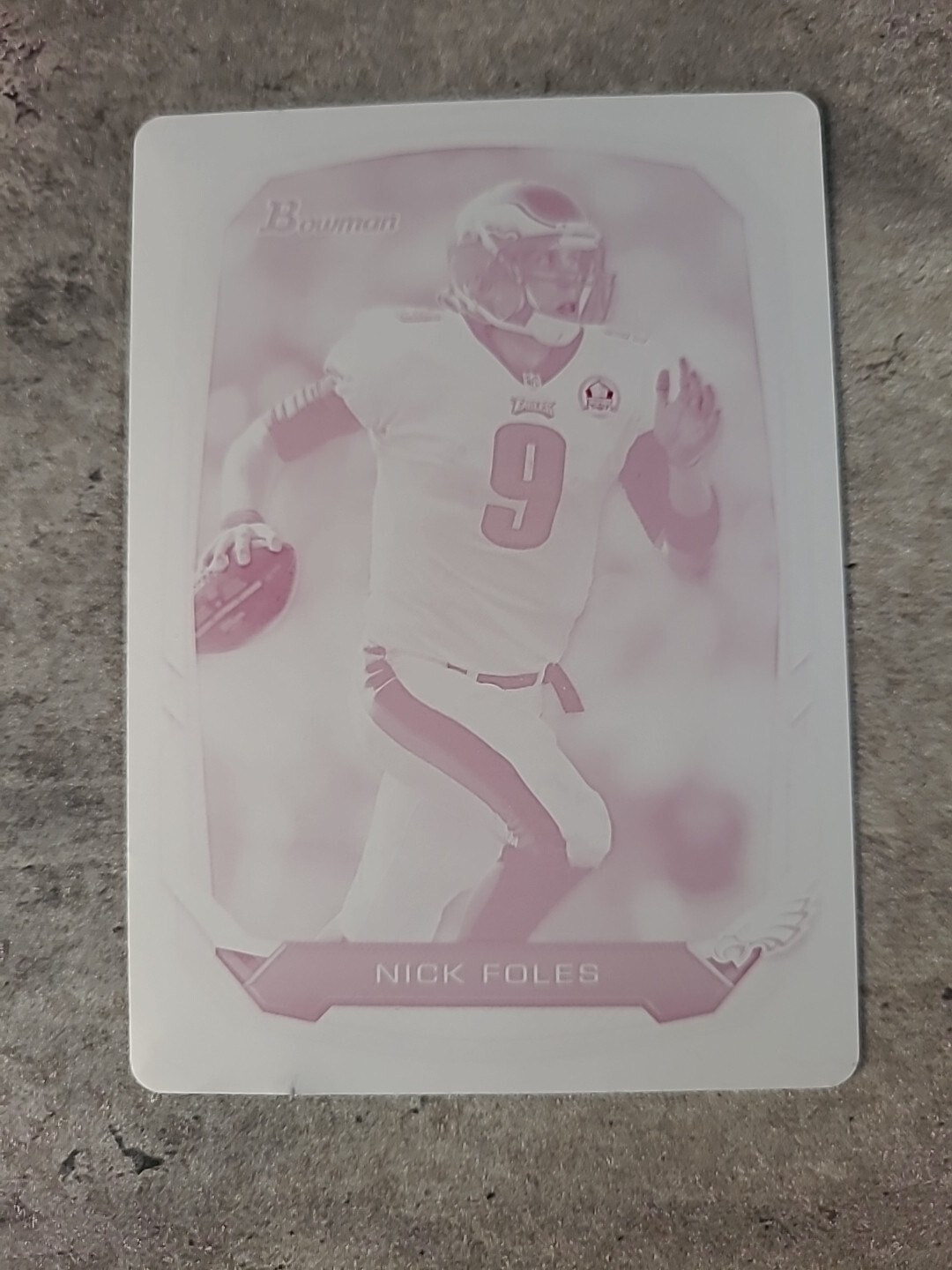 2013 Bowman Printing Plate Magenta 104 Nick Foles /1 for sale online