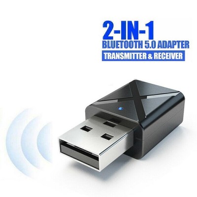 Wireless USB Bluetooth Adapter BT 5.0 2 in 1 Music Audio Receiver Transmitter fo