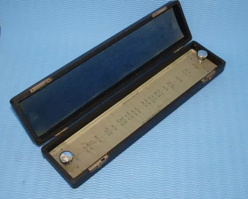 OGP GLASS MAGNIFICATION CHECK SCALE for OPTICAL COMPARATOR CHART CALIBRATION