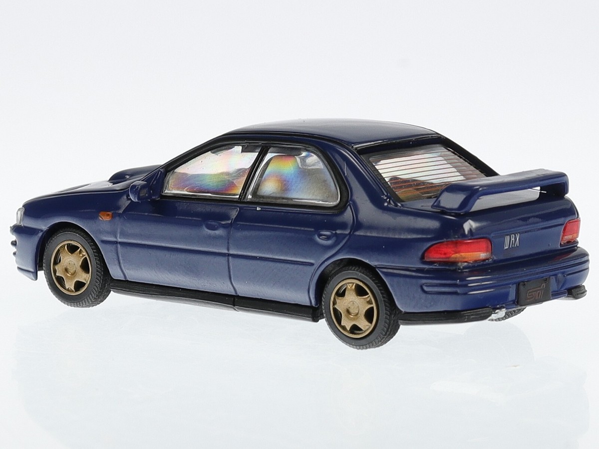 MINICHAMPS BRUMM IXO ミニカー 4台セット Subaru Impreza WRX LHD 1994 blue diecast modelcar 64B0059 BM