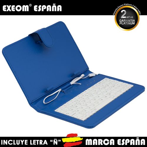 Funda Teclado en Español para Tablet 8" CoverPAD X80 Funda Marca |