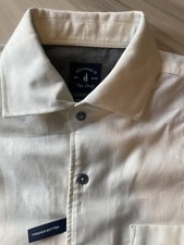 NWT Johnnie O Top Shelf Newfield White ButtonUp Shirt Sz M 178