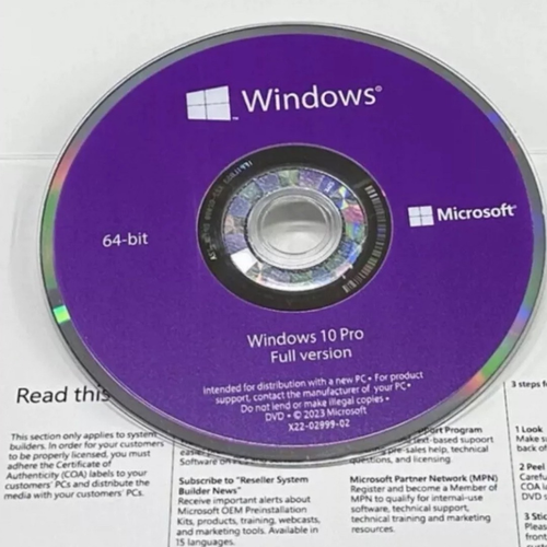 MS Win 10 Pro - FQC-08930 (64-bit, OEM DVD)