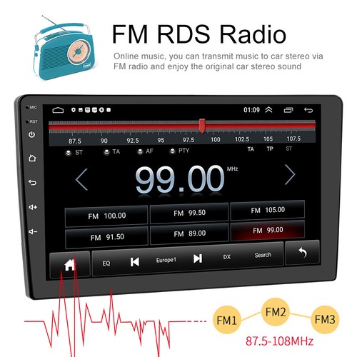 DAB+ 32GB Für Honda Civic 2012-2015 9" Android Autoradio GPS Navi Carplay Radio - Picture 9 of 21