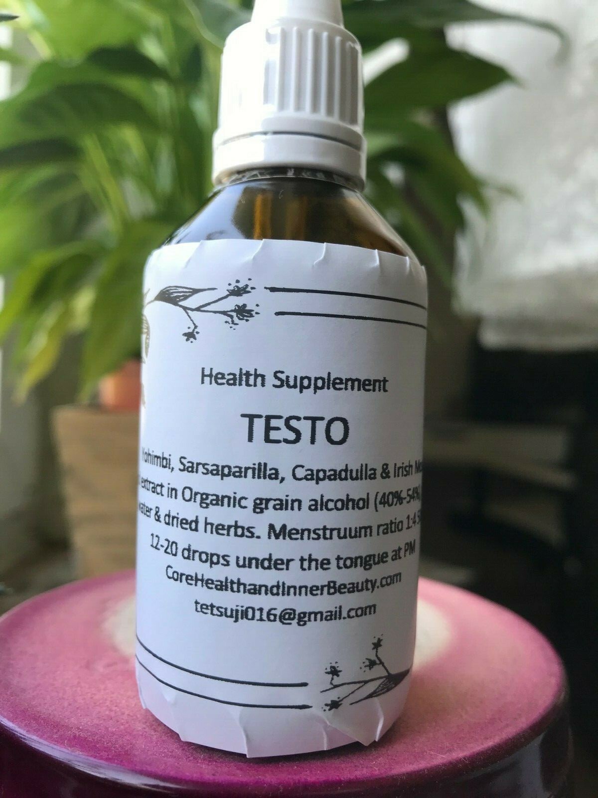 Testo 50ml - Dr Sebi inspired