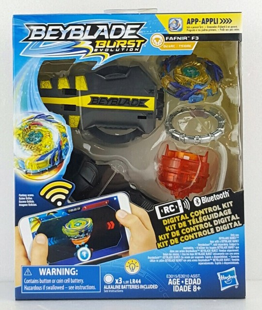 Brand NEW Beyblade Burst Evolution Digital Control Top FAFNIR F3 Hasbro
