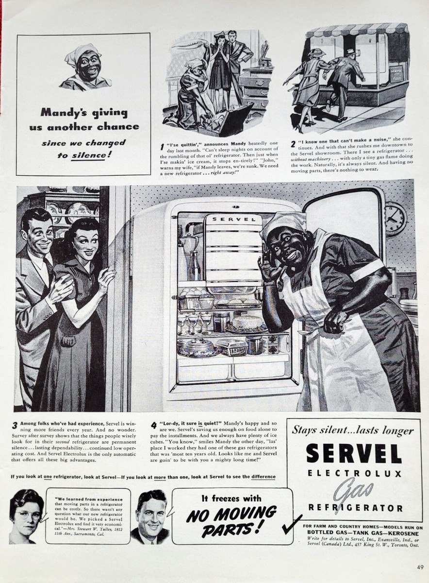 RARE 1941 SERVEL ELECTROLUX REFRIGERATOR Mandys Giving us Another 
