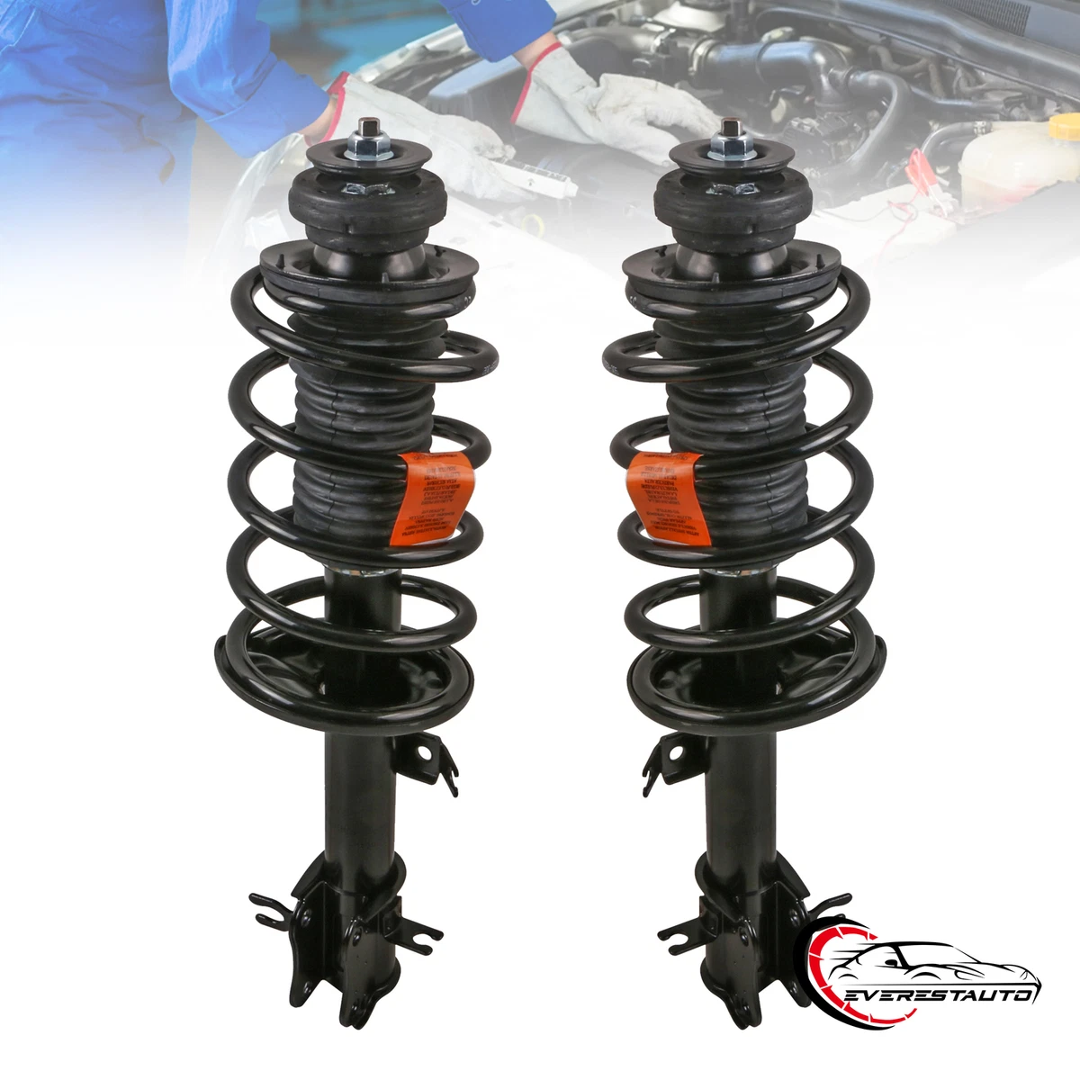YITAMOTOR Front Complete Strut Rear Suspension Shocks