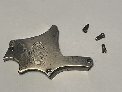USED SMITH & WESSON MODEL 10-7 K FRAME NICKEL SIDE PLATE WITH 3 SCREWS