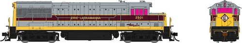 Rapido 35009 HO GE U25B Tiefhaube - Standard DC - Erie Lackawana 2501 | Zustand: New