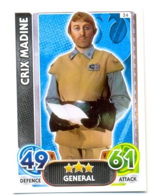 Topps 2015 Star Wars Force Attax - Force Awakens #24 - Crix Madine