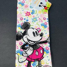 Disney Mickey 2 Pack Hand Kitchen Towels Flowers Springtime Spring Colorful NEW