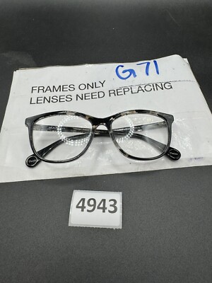 WOOW THINK TWICE 3 EYEGLASS/SUNGLASS FRAMES 55-16 Gray Tortoise 0907