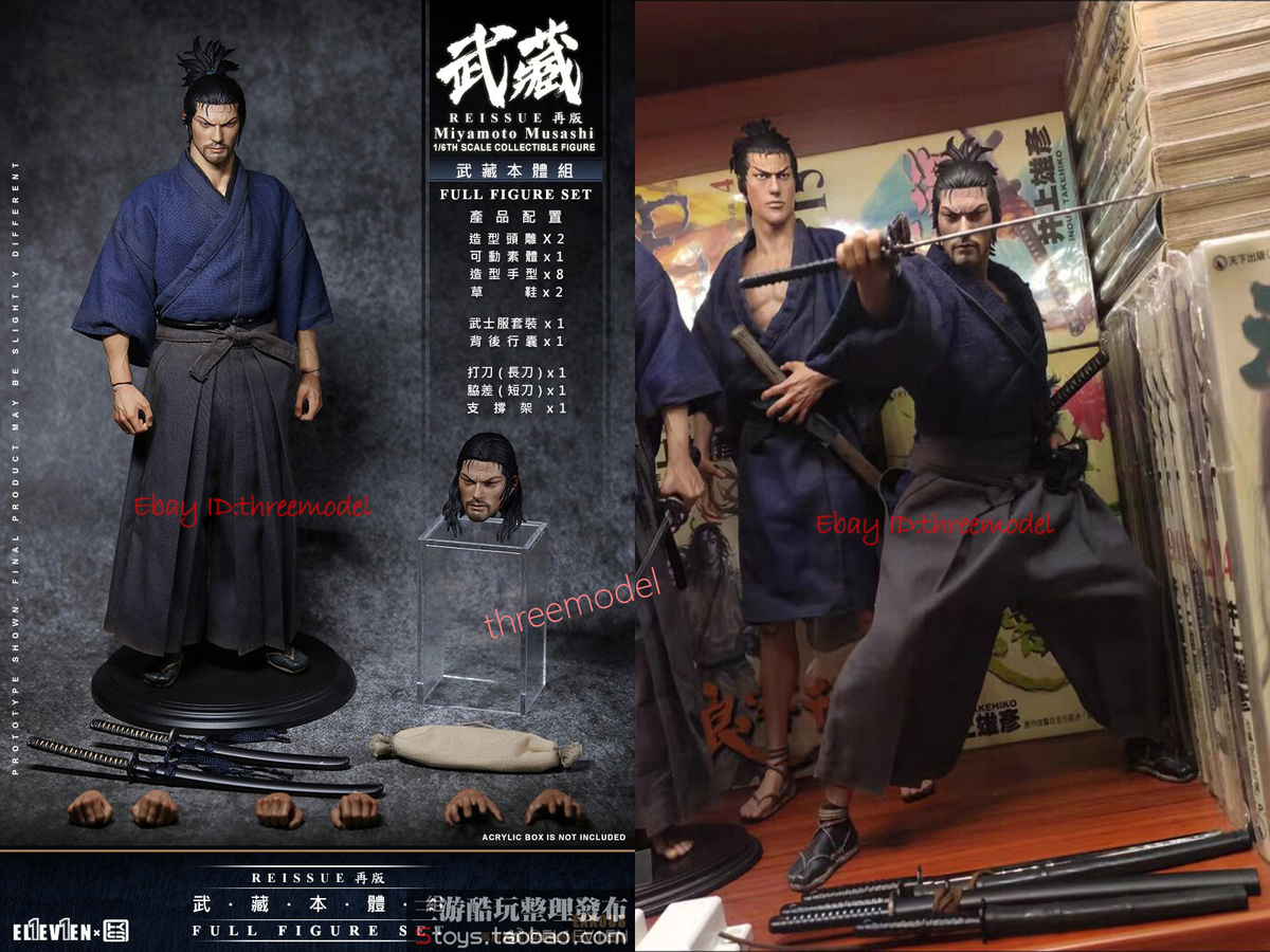 Eleven X Kai Studio EXK008 1/6 Miyamoto Musashi Action Figure
