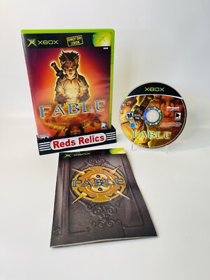 Fable (Microsoft Original Xbox, 2004) Complete LOOKS UNUSED 1yr warranty