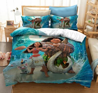 Disney Moaha Single/Double/Queen/King Bed Quilt Cover Set