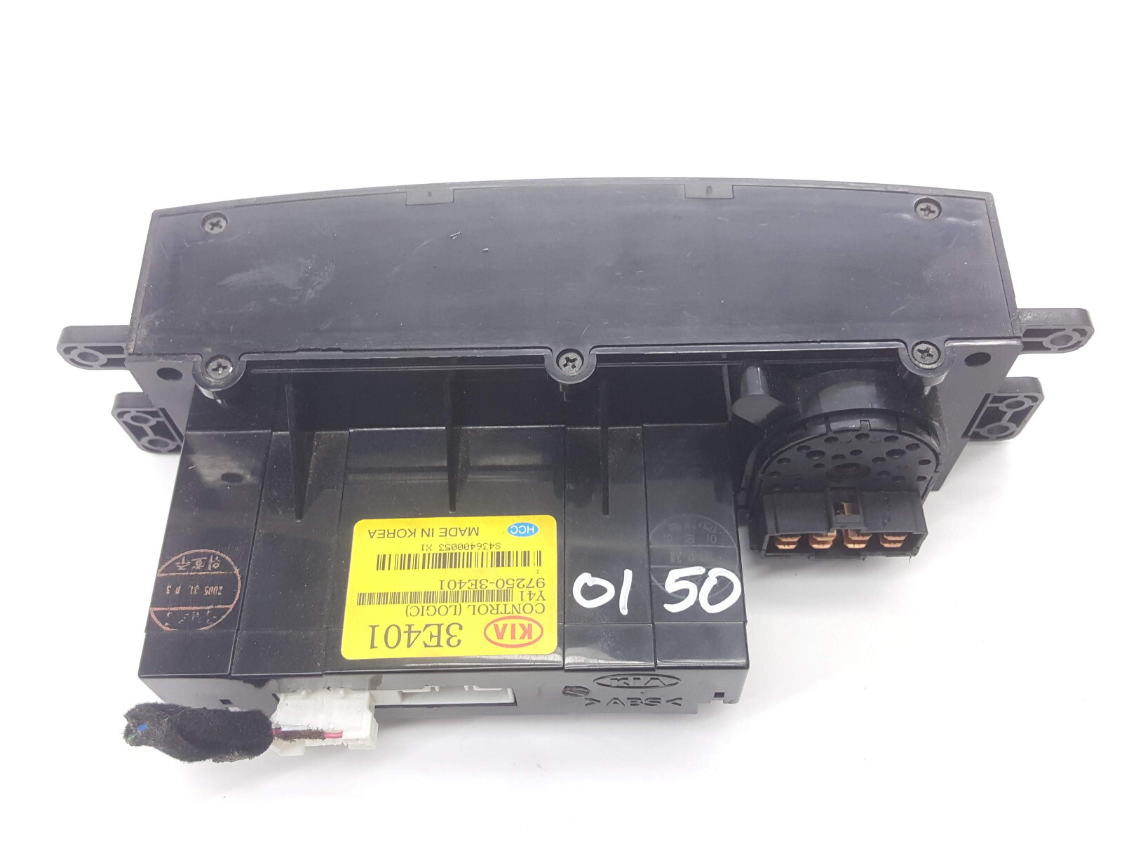 2007 2009 KIA SORENTO OEM Climate Control 3Knob Defrost Heat A/C