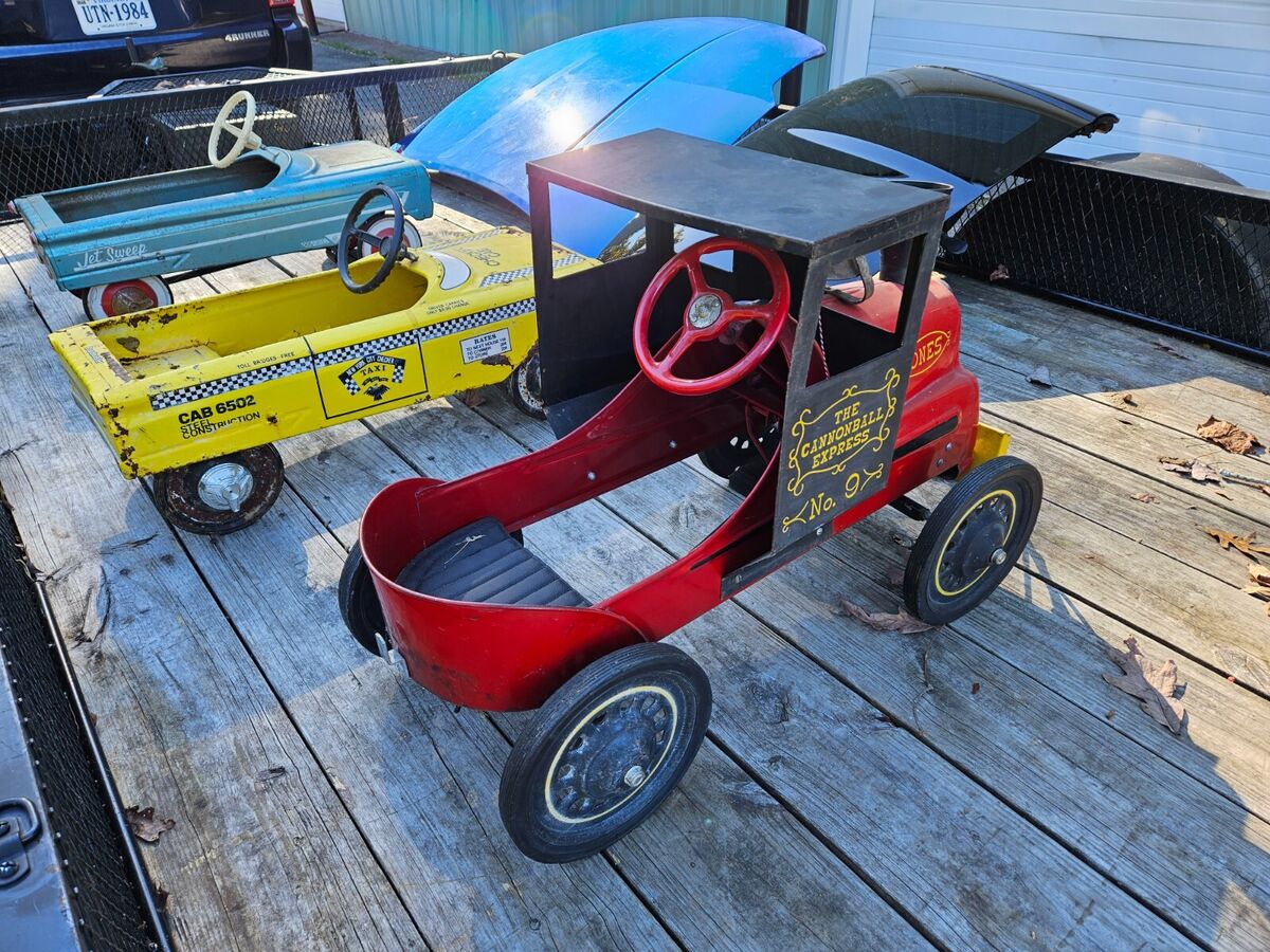 rare NICE Casey Jones Cannonball Express No. 9 pedal car rare NICE Casey Jones Cannonball Express No. 9 pedal car