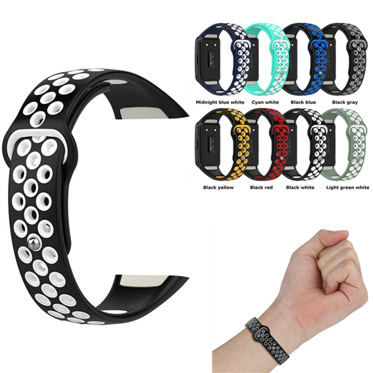 Silicone Honor Band 6 Strap For Xiaomi Mi Band 7 Pro New Color Miband 7pro  Bracelet Replacement Accessories From Global_deal, $0.85