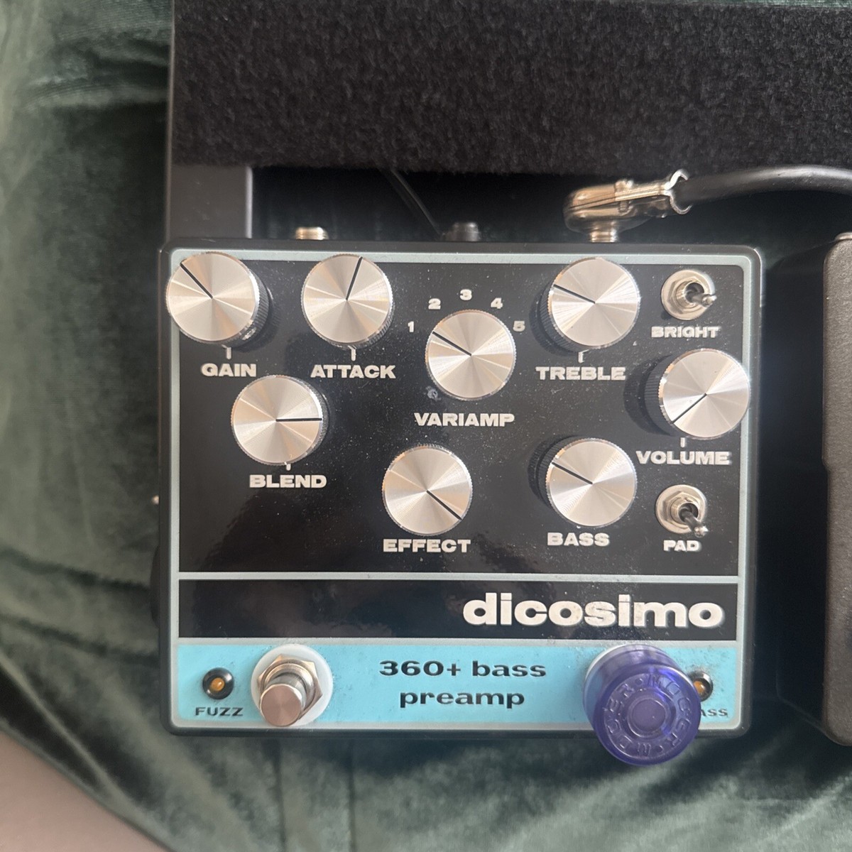 ベース dicosimo 360+ bass preamp DiCosimo Audio 360+ Bass Preamp JacoPastrious Faz - YouTube