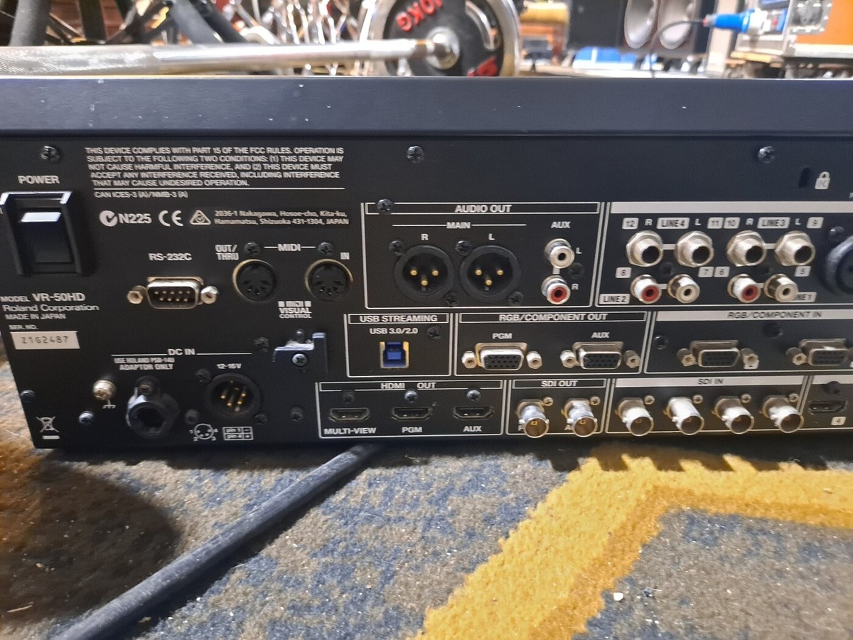 Roland VR-50HD - Multi-Format AV Mixer for sale online | eBay