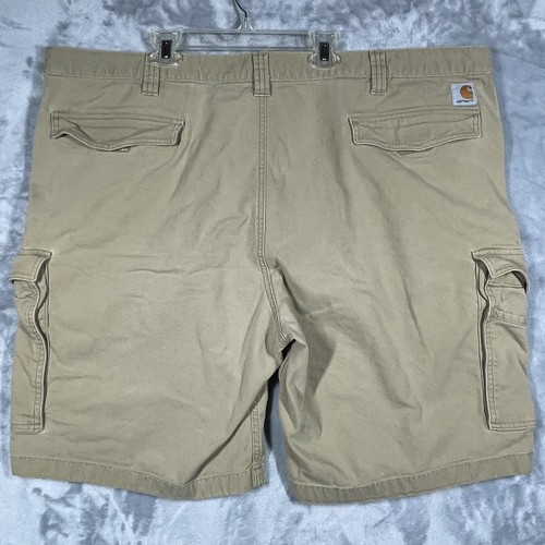 Carhartt Cargo Shorts Uomo 48 Beige Relaxed Fit Resistente Grunge Lavoro 103542 - Foto 3 di 9