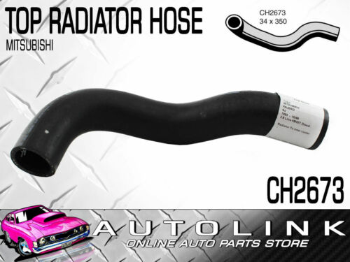 MACKAY TOP RADIATOR HOSE CH2673 FOR MITSUBISHI PAJERO NM EXCEED 2.8L 4M40T TURBO - Picture 1 of 5