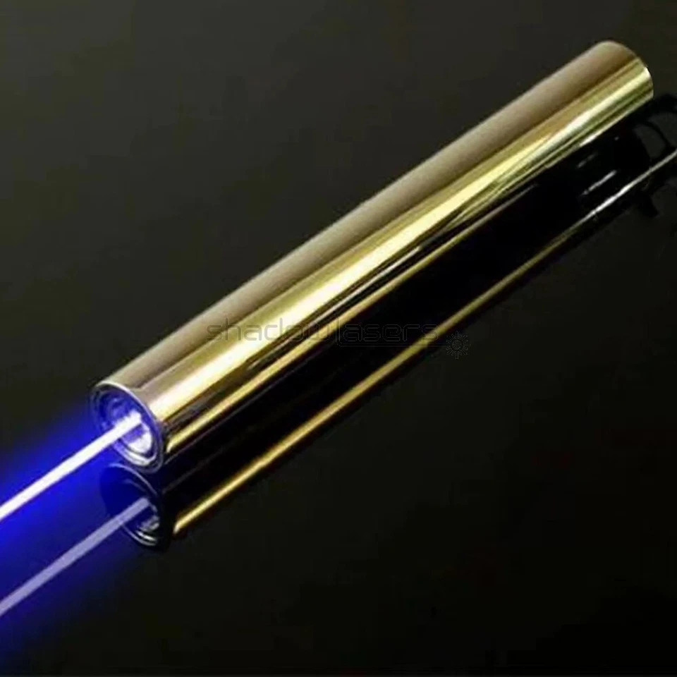 BX5 450nm Adjustable Focus Blue Laser Pointer Pen Visible Laser Beam - Image 3 of 4