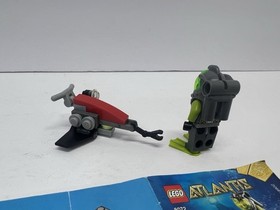 LEGO 8072 Atlantis Sea Jet Complete with Minifigure & Instructions