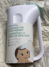 Frida Baby Control the Flow Rinser Pitcher Cup NEW Bath White Easy Grip Handle