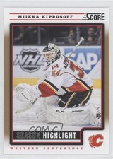 2012-13 Score Gold Rush Miikka Kiprusoff #22 0a4