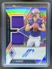 2024 Phoenix JJ McCarthy Rising Rookie Dual Patch Auto RC Jersey Silver #/125