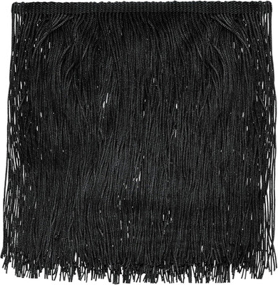 2 Yards 20cm Kettchenfransen-Borte Quaste Nähen Borte Polyester Fransen-Borte Ba