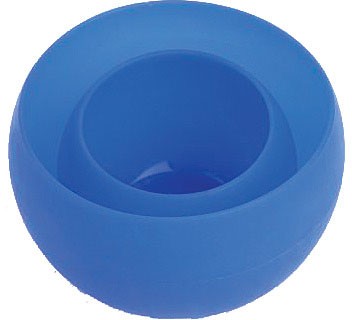 Guyot Designs Blue Silicone Travel Bowls Set - Collapsible, Food-Grade