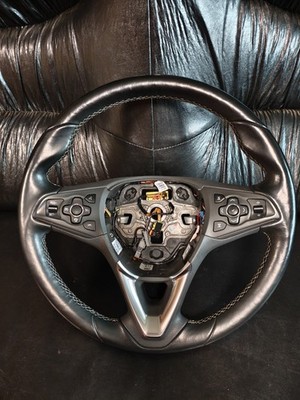 OEM Opel Astra K Steering Wheel Leather Multifunction Controls Black