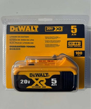 NEW DEWALT DCB205 20V MAX XR 20 Volt Li-ion 5.0Ah Battery OEM 5