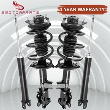 Set(4) Front & Rear Struts Shocks For 2012-14 Hyundai Sonata 2012-15 Kia Optima