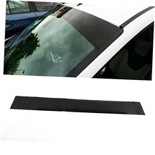 Window Tint Film, Car Van Windscreen Sun Strip Gloss Black 140x20cm Universal
