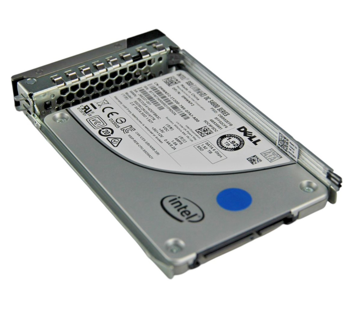 Dell Enterprise Intel DC S4600 1.92TB SATA 6Gb/s MU 2.5''SSD MWKF2